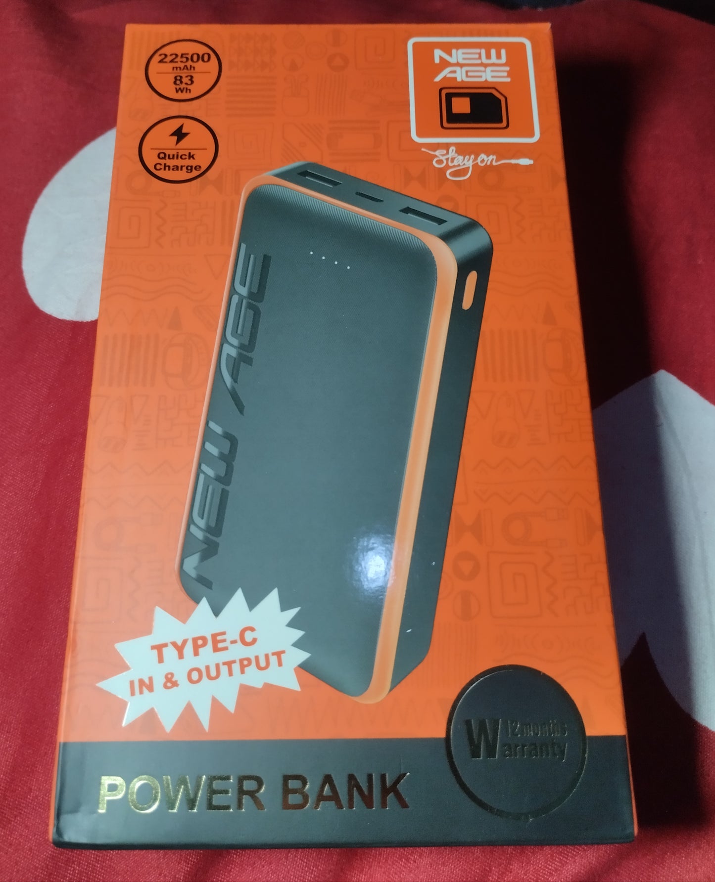 New Age 22,500mah Power Bank