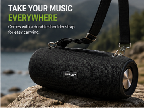 Zealot S-67 Portable Bluetooth Speaker