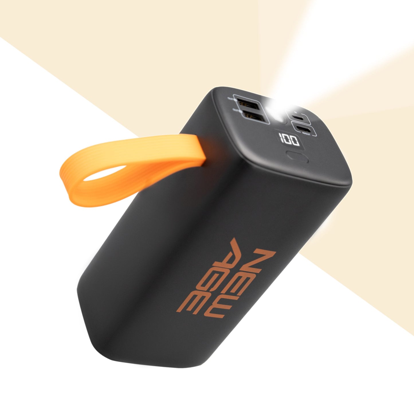 New Age Turbo Ultra 4 – 44,000mAh Power Bank (With Torch Light)