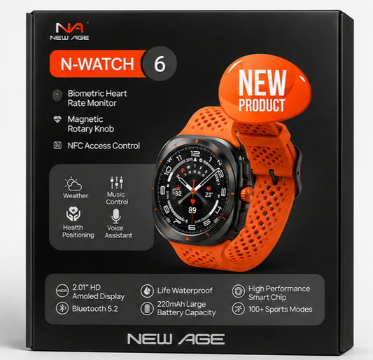 New Age N-WATCH 6 Smart Watch