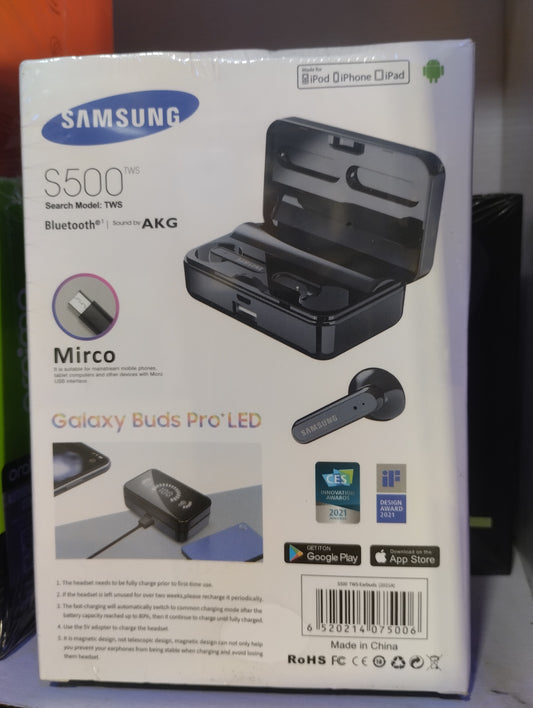 Samsung S500 TWS Galaxy Buds Pro LED